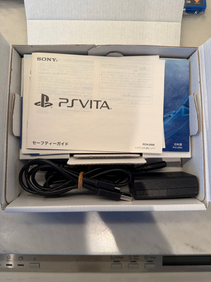 PS-Vita Aqua blue complete set