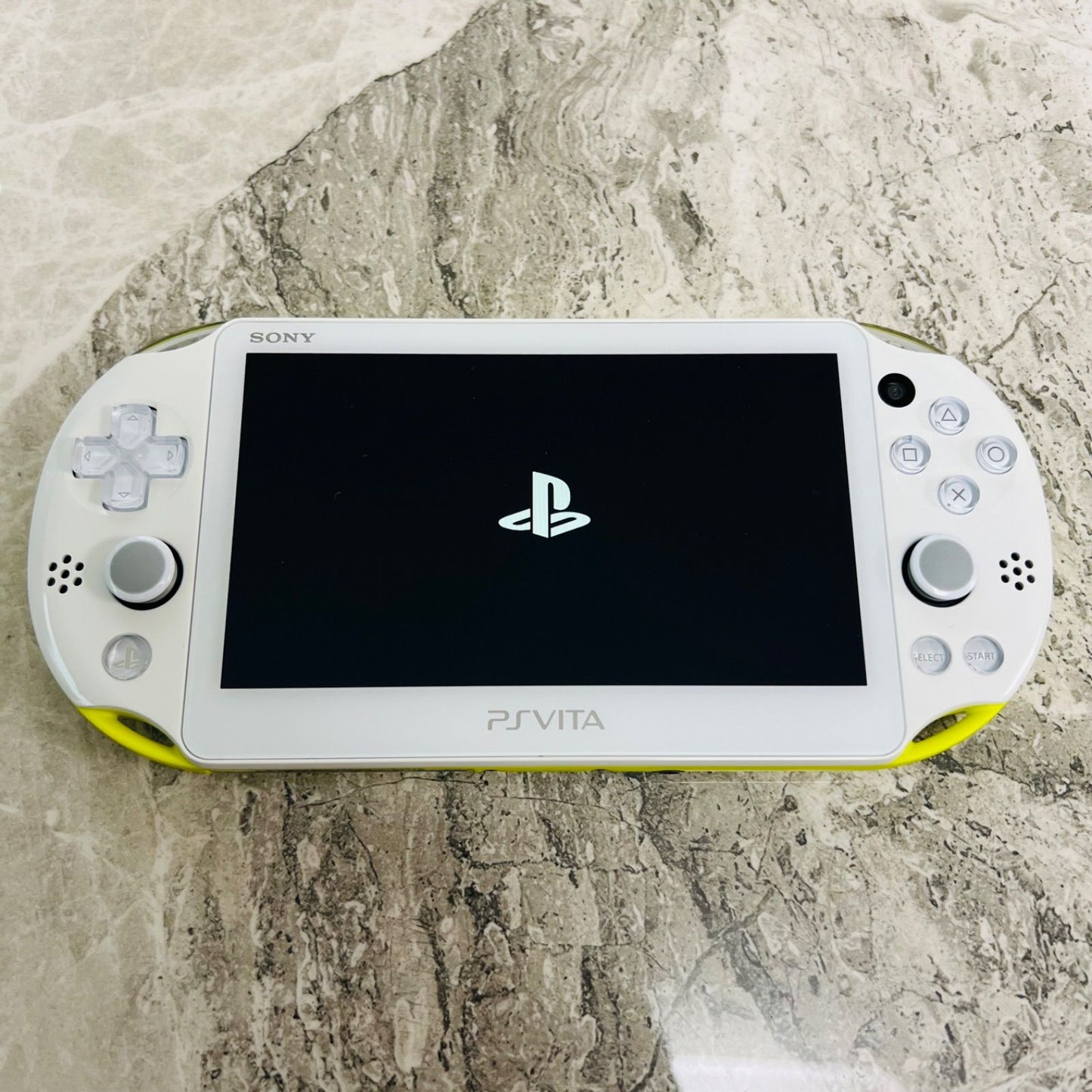 Sony PS Vita 2000 Slim — Lime Green / White — Japanese Edition