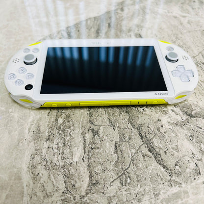 Sony PS Vita 2000 Slim — Lime Green / White — Japanese Edition