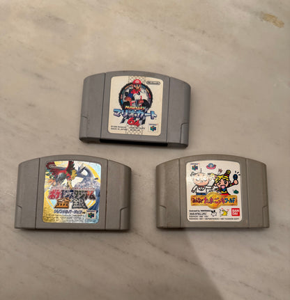 Nintendo 64 aqua blue BUNDLE