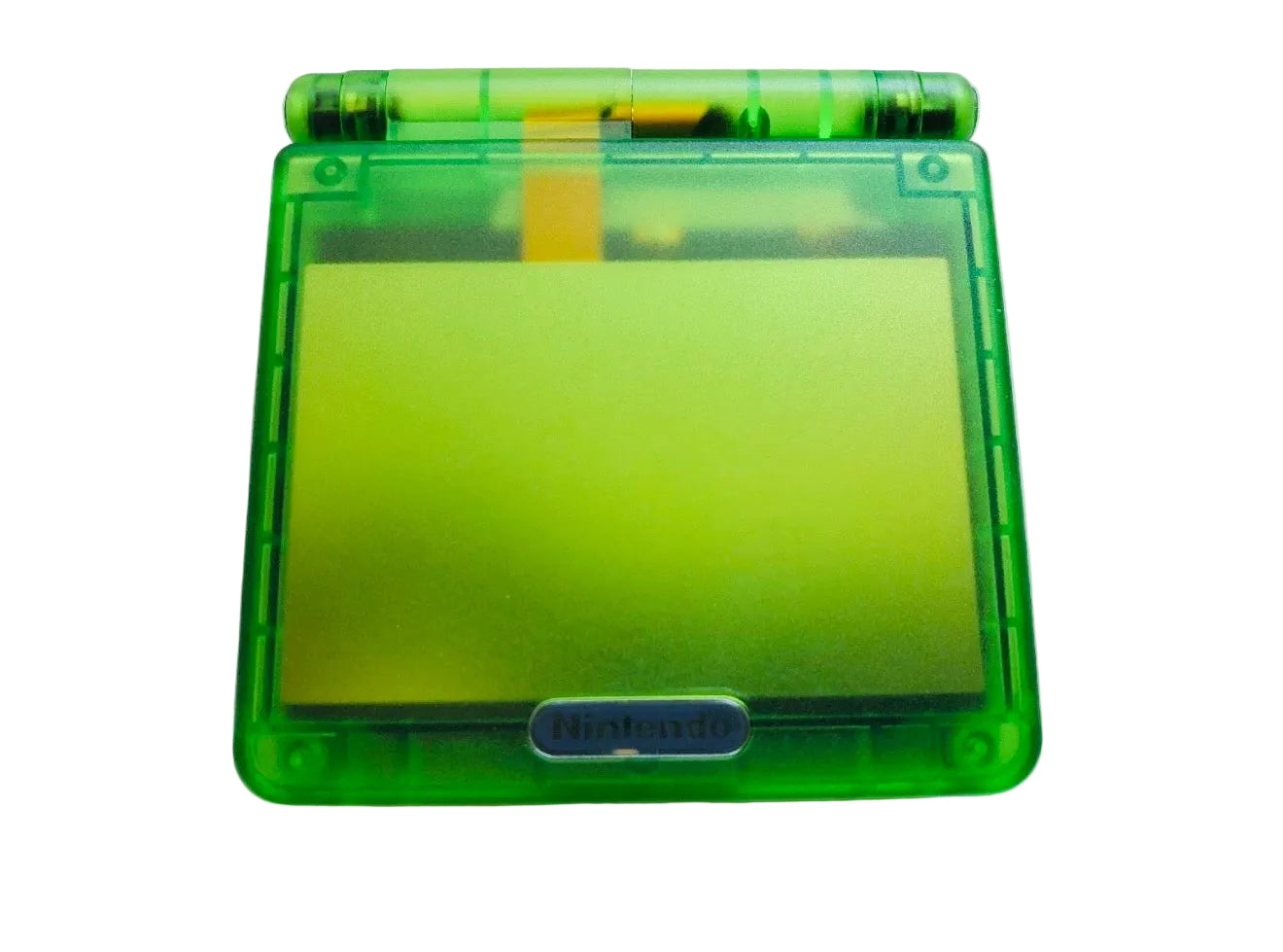 Custom Game Boy Sp (Clear Green, IPS screen, Type C)