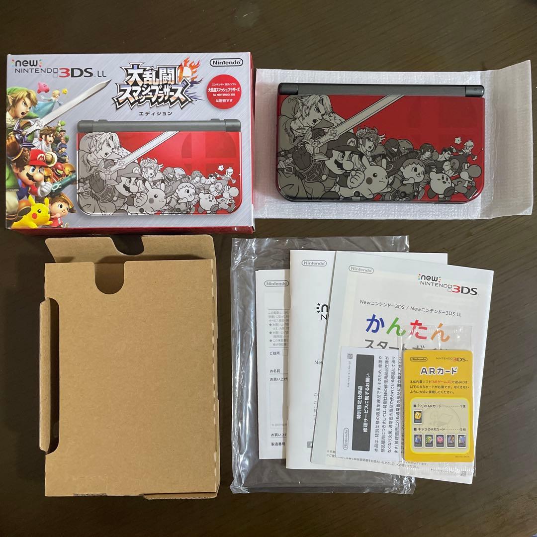 New Nintendo 3DS LL Super Smash Bros. Edition — Japanese Limited Model with IPS Screens