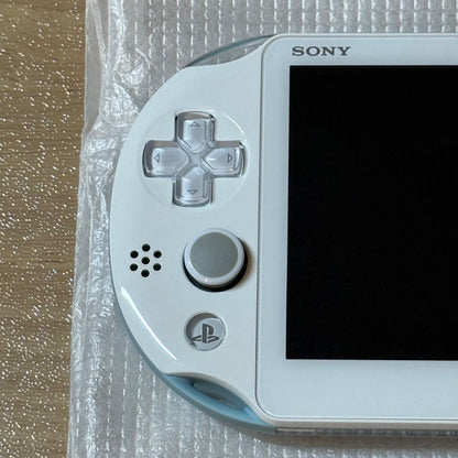 Sony PS Vita 2000 Slim — Aqua Blue — Japanese Edition, Boxed
