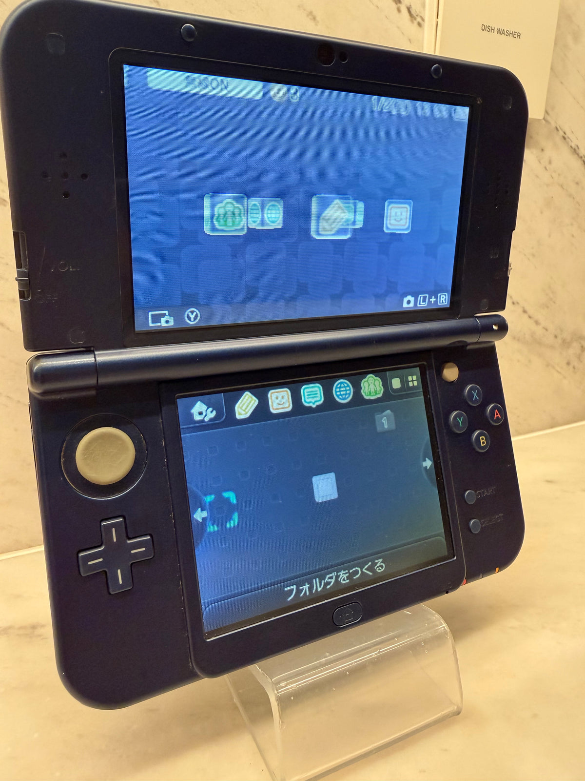 New Nintendo 3ds LL JP