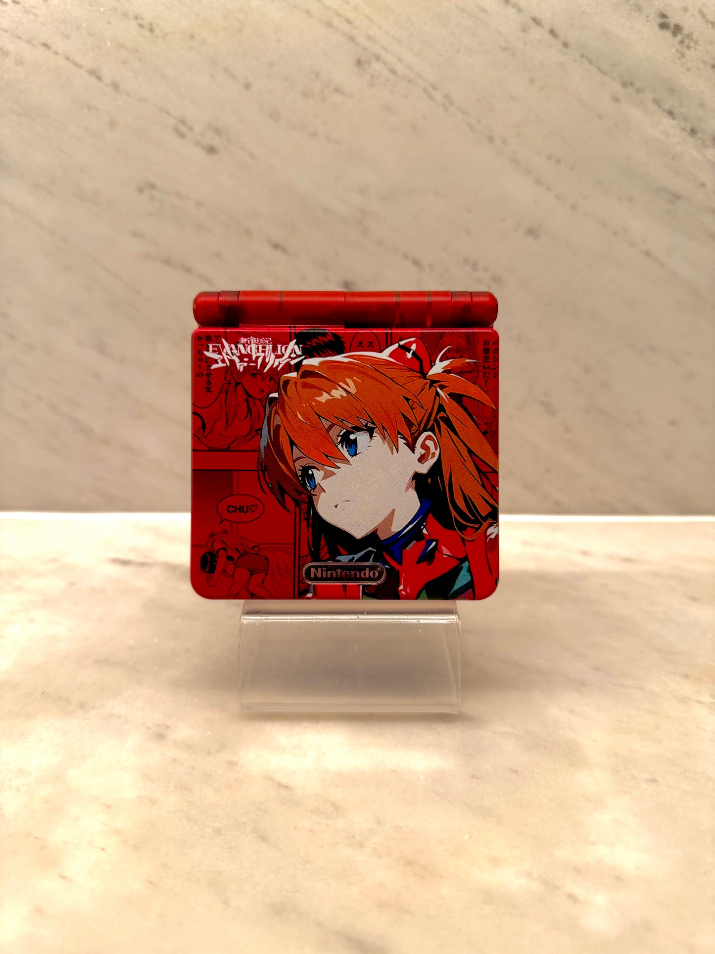 Custom GBA SP Evangelion IPS SCREEN