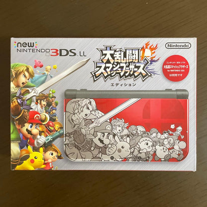 New Nintendo 3DS LL Super Smash Bros. Edition — Japanese Limited Model with IPS Screens