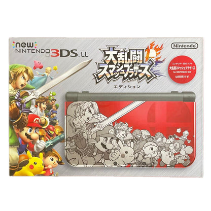 New Nintendo 3DS LL Super Smash Bros. Edition — Japanese Limited Model with IPS Screens