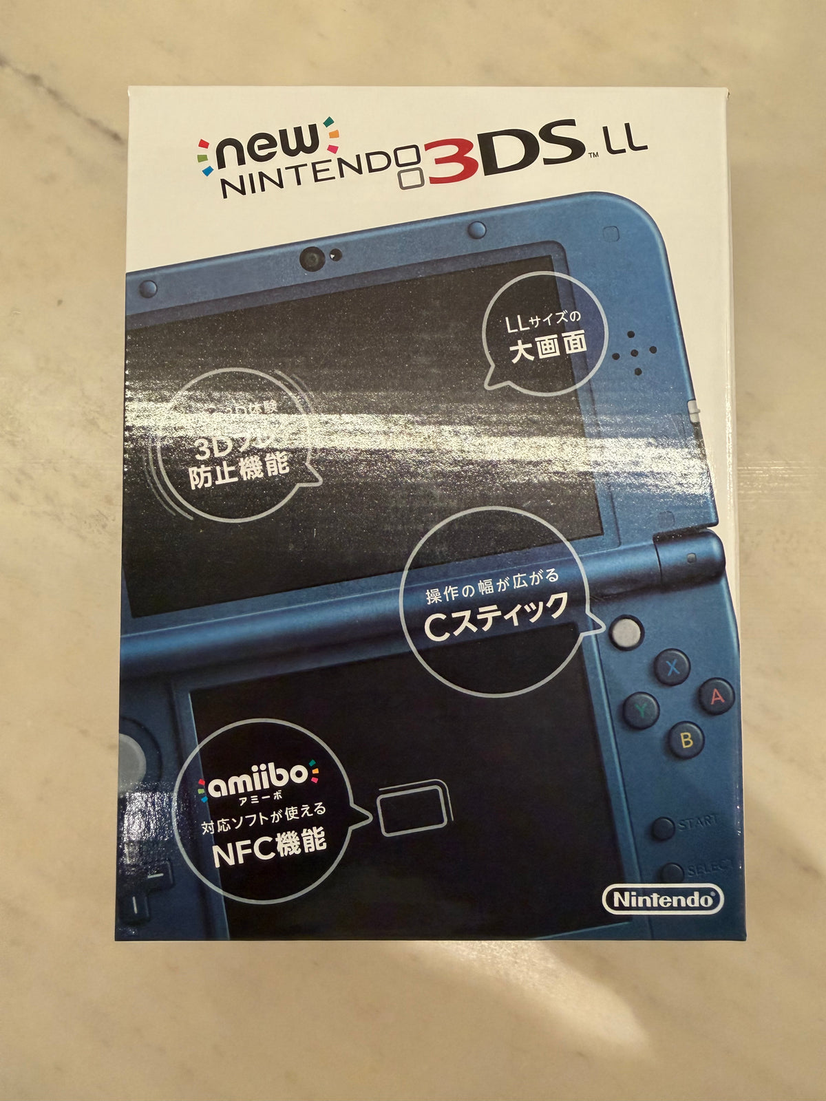 New Nintendo 3ds LL JP