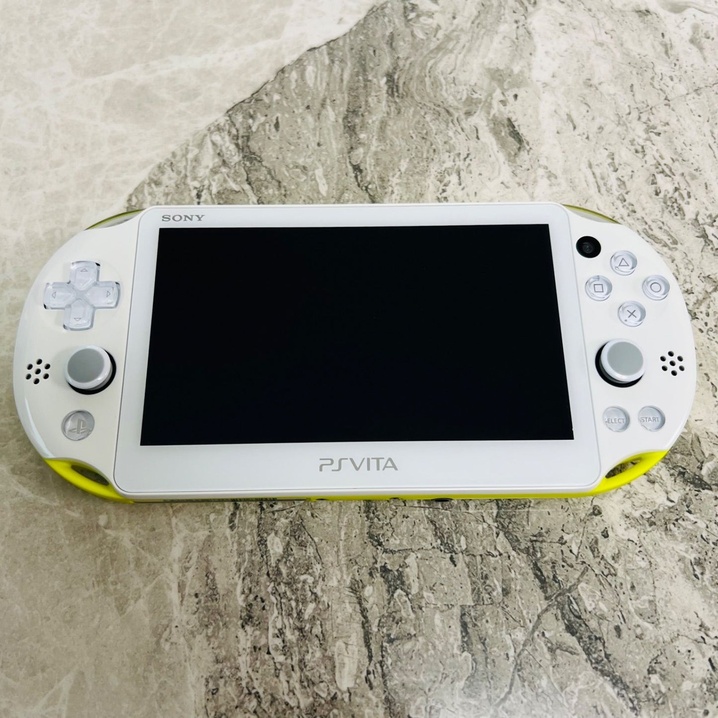 Sony PS Vita 2000 Slim — Lime Green / White — Japanese Edition