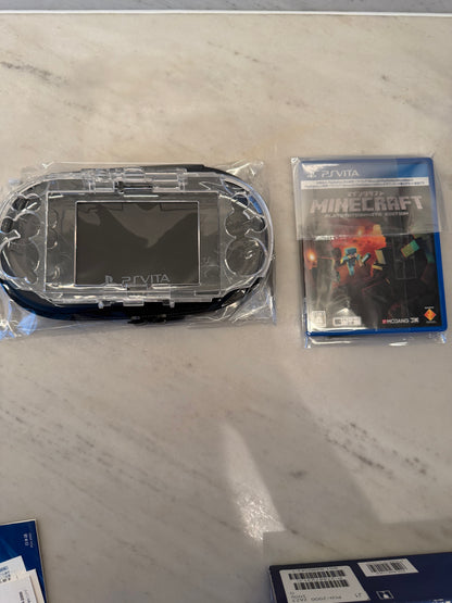 PS-Vita Aqua blue complete set