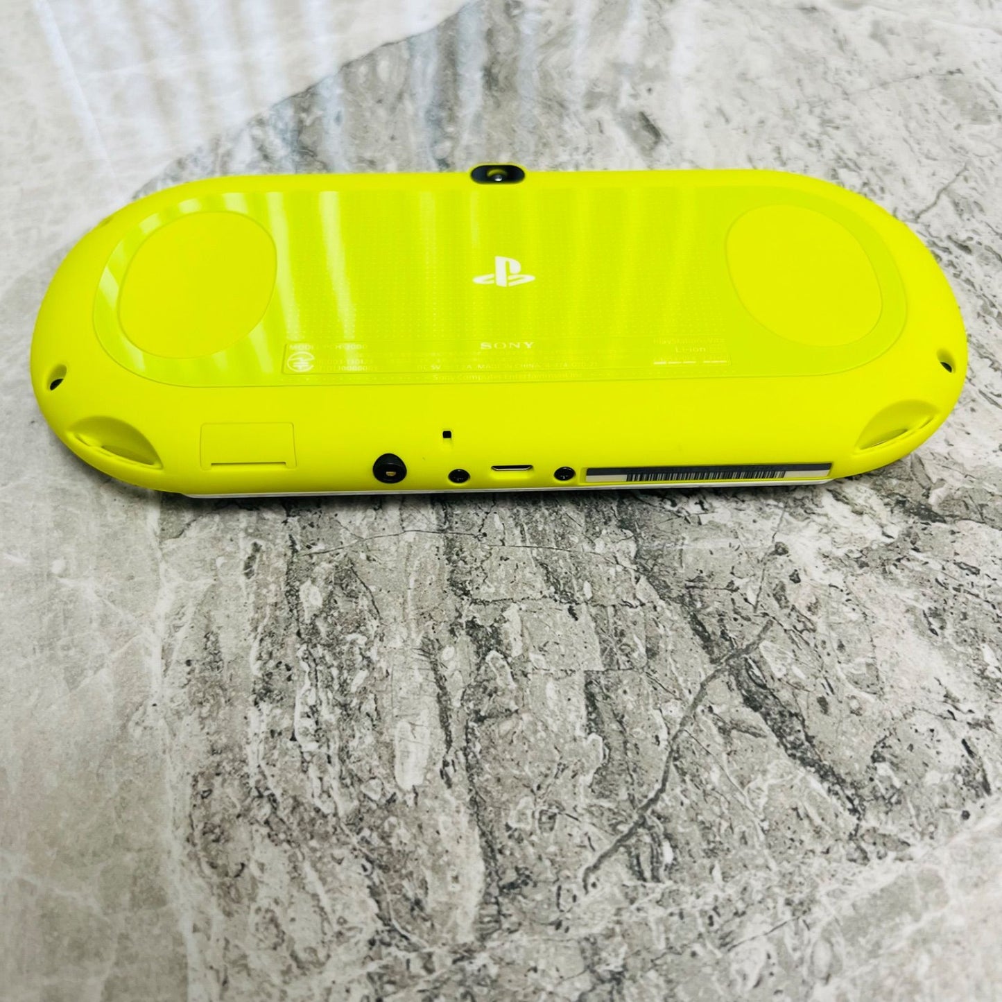 Sony PS Vita 2000 Slim — Lime Green / White — Japanese Edition