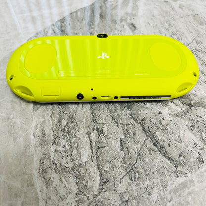 Sony PS Vita 2000 Slim — Lime Green / White — Japanese Edition