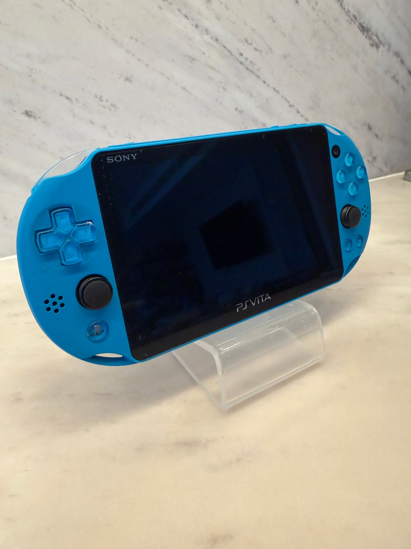 PS-Vita Aqua blue complete set