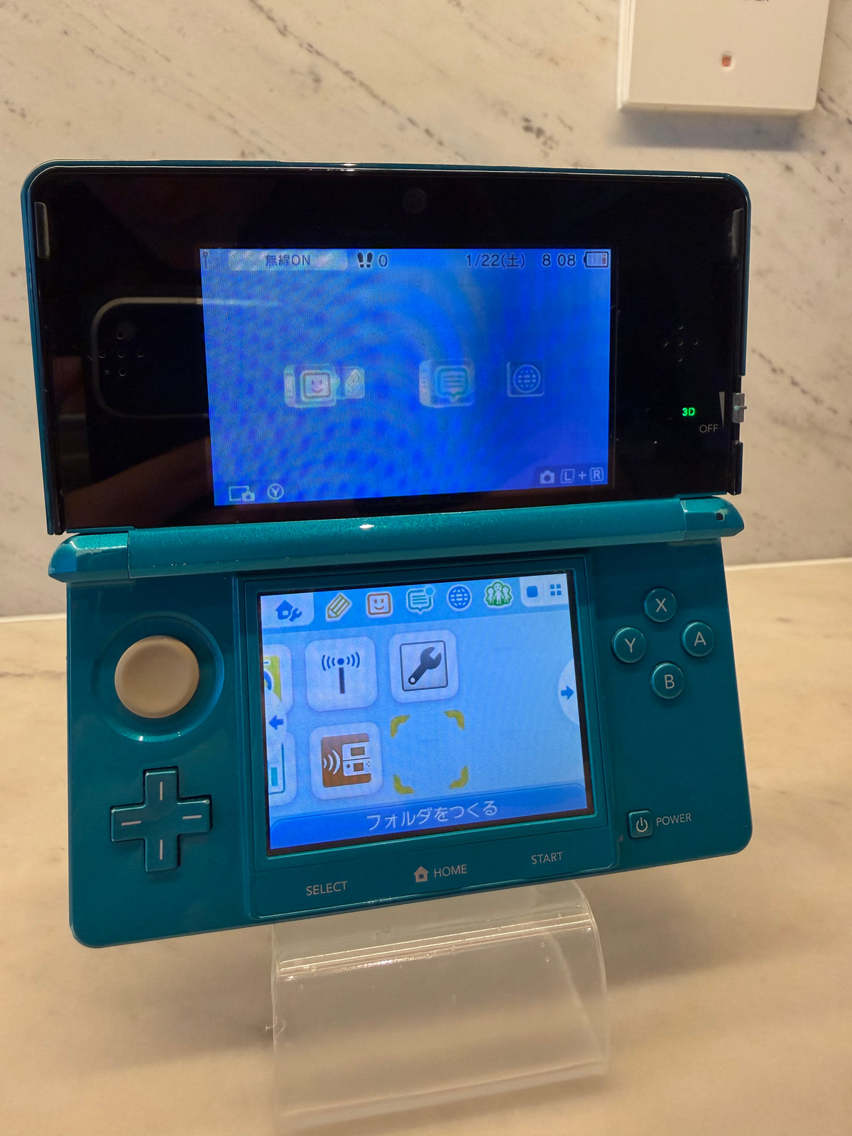 Blue Nintendo 3ds
