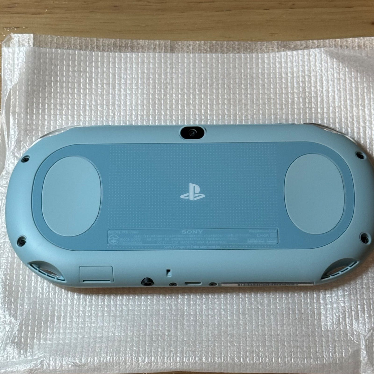 Sony PS Vita 2000 Slim — Aqua Blue — Japanese Edition, Boxed
