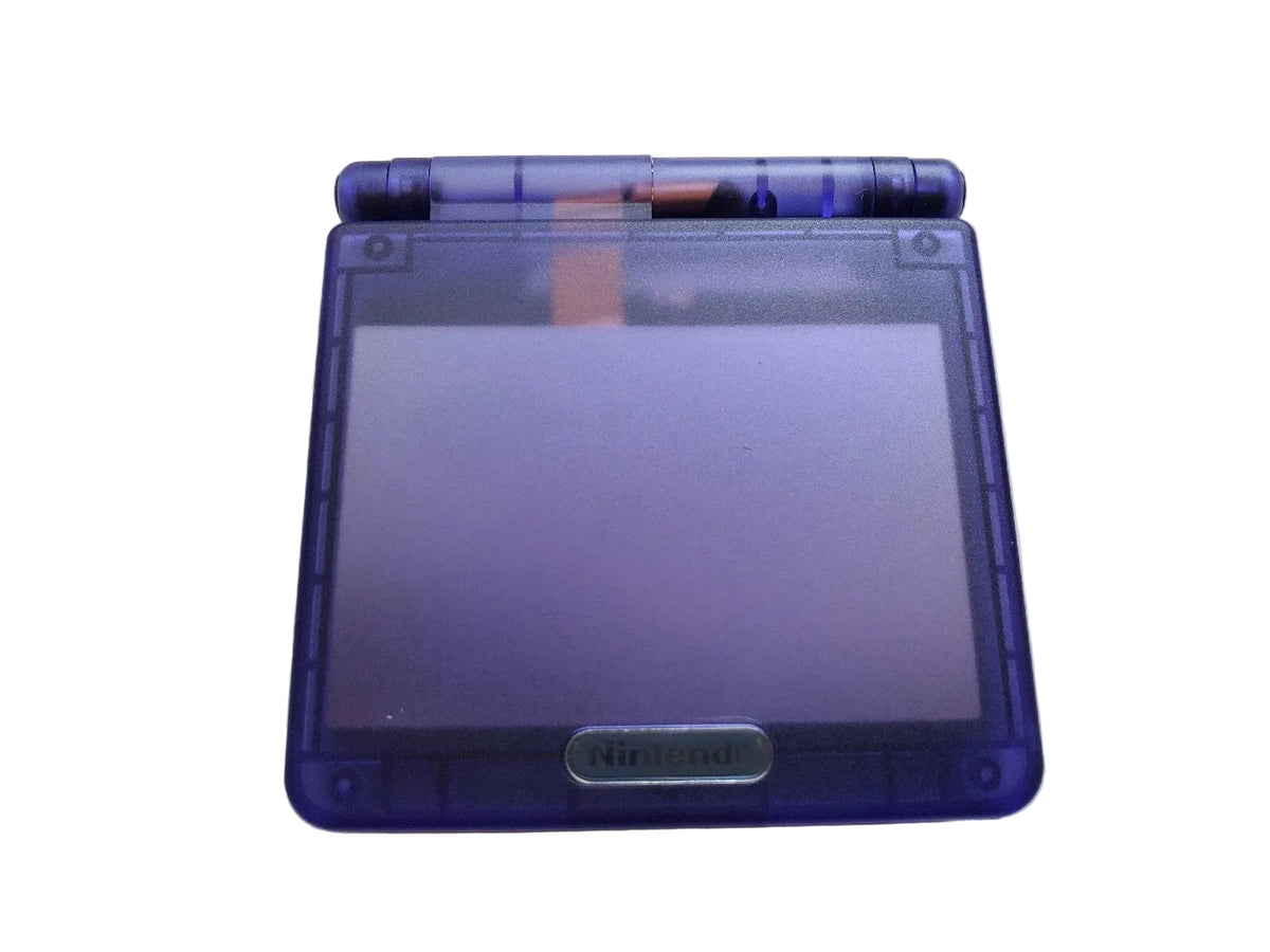 Custom Game Boy Sp (Clear Purple, IPS screen, Type C)