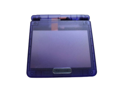 Custom Game Boy Sp (Clear Purple, IPS screen, Type C)